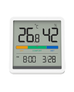 Original Xiaomi Youpin Miiiw Silent Indoor Temperaturer And Humidity Clock with Large 3.34 inch LCD Screen