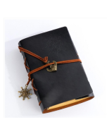 P697 Creative Pirate Anchor Stationery Notepad Office Supplies School Cute Retro Spiral Notebook Diary