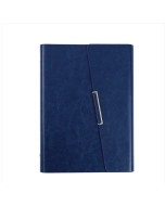 Business notebook imitation leather PU tri-fold loose-leaf notepad