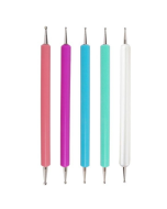 5pcs/set Pottery Tool Indentation Pen Manicure Point Drill Pen