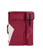 Multi-purpose sketchpad padded canvas duffel bag