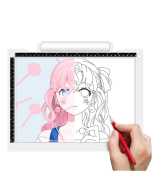 A4-19 6.5W Three Level of Brightness Dimmable A4 LED Drawing Sketchpad Light Pad with USB Cable (White)