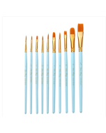 Bamboo Pavilion 2 Sets Sold Multifunctional Matte Nylon Hair Watercolor Brush Set