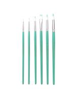 Bamboo Pavilion 2 Sets Pearlescent Rod Nylon Bristle Gouache Pen Set