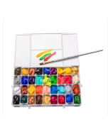 Watercolor Humidor Leak-proof Sealed Sketch Box, Style: 36 Compartments, Multi-Purpose