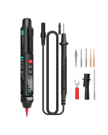 ANENG A3007/8 True RMS Digital Multimeter + Voltage Test Pen + Phase Sequences Meter 3 In 1 with LCD Backlight Flashlight NCV Auto-off Multiple Accessories - A3007