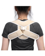 Corset spine back belt corrects back support