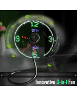 Mini Time And Temperature Display with LED Light