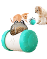 Tumbler puzzle slow food leaking food ball without electric pet dog toy