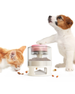 Dog bowl dog toy feeding slow food slow food elastic feeder