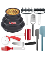 13-in-1 Pizza 9-inch Non-Stick Baking Pan Pastry Baking Tool Set