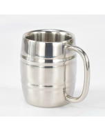 Stainless steel beer mug mug Outdoor camping portable coffee mug with handle