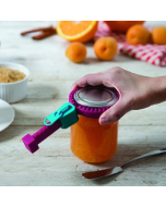 Creative silicone zipper can opener multifunctional anti-slip can opener