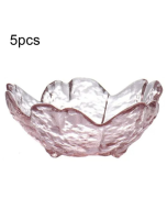 5 pieces/set sold hammered glass cherry blossom dishes household sauce dishes small dishes