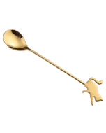 304 stainless steel cartoon pet stirring spoon and fork fruit fork dessert spoon
