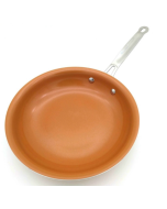 Induction Kitchen Pan Ceramic Coated Non-Stick Pan, Size: 12 inches