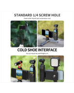 For DJI DJI Osmo Pocket 3 Sunnylife OP3-AD744 Expansion Phone Holder Adapter Protective Frame Storage Case