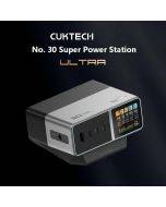 CUKTECH 30 Ultra Power Station Desktop Charger for Computers, Mobile Phones, and Laptops - Multi-functional Base with Gallium Nitride Fast Charging and Multi-port PD Plug