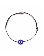Lucky Evil Eye Women's Bracelet with 6 Color Hand-Woven Cord Lucky Jewelry Red Bracelet