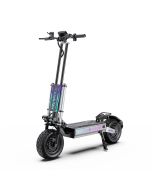 APEFOX T90 Electric Scooter 60V 31.2AH Battery Dual 2100W Motors 25KM/H Top Speed 13 Inch Off Road Tires 100KM Range Folding E-Scooter-Black Grey