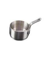 Stainless Steel Sauce Handle Mini Pot Seasoning Tools, Size:S(Silver)