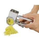 Cheese grater, rotating cheese grater, stainless steel hand cranked rotary shredder