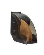 Filter Paper Holder Tapered Filter Paper Box Filtering Paper Storage Rack Stand Coffee Tools with Dust-Proof Cover
