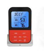 LCD Digital Food Thermometer with Dual Probe Sensors Timer