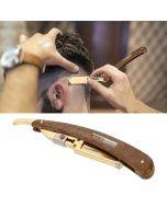 Manual shaver folding wooden handle men's shaver shaver