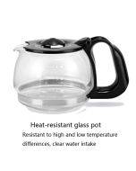 Hamster Home Small Coffee Pot Automatic Mini Drip Coffee Maker EU Plug