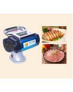 Electrical Meat Slicer Mincer Mini Minced Meat Cutter Grinder Cutting Machine 2.5mm(46 pcs blade)