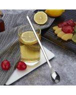 Stainless Steel Long-Handled Coffee Stirring Spoon Ice Cream Spoon