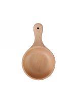 Instant Noodle Bowl Wooden Kimchi Bowl Fruit Salad Wooden Bowl With Handle Small