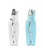 Pet LED nail clipper with anti bleeding thread nail trimmer