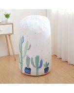 Large capacity household waterproof and moisture-proof quilt storage bag, packaging bag (cactus)