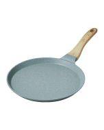 Non-Adhesive Pan Cake Crust Omelette Breakfast Pancake Pan, Colour: Green 24cm