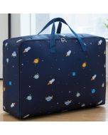 Oxford cotton quilt moisture-proof and waterproof storage bag, zipper, portable moving luggage bag