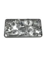 30 PCS / Set Stainless Steel Biscuit Mold