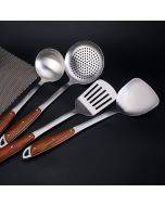 304 Stainless Steel Wooden Handle Kitchenware Home Kitchen Equipment