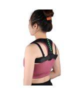 Anti hunchback shoulder protection and chest correction strap