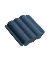 Silicone Ice Box Home-made Complementary Food Ice Hockey Mold(Deep Blue)