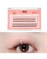 BQI B7229 Light and natural curling three-dimensional slim false eyelashes, style: A type + fishtail + lower eyelashes (200 pieces)