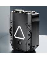 Mecha full body water washing shaver, rechargeable 2-blade electric shaver with luminous button