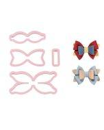 Decorative bow baking mold for flipping sugar cake cookies