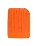 Curled hair rod insulation sleeve straightener silicone insulation pad