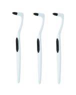 3pcs Tooth Stain Cleaning Stick Dental Calculus Remover Tooth Grinder Tartar Removal(White)