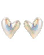 E2209-8 Illusionary Asymmetric Love Earrings and Earrings Jewelry