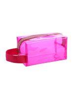 Handheld PVC colorful waterproof makeup bag, wash bag