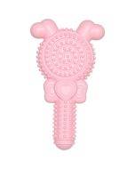 Lollipop shape dog teething stick TPR bite-resistant pet toy (powder)