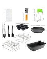 For Ninja DZ201/DZ401 Foodi 8-Quart 11-in-1 Air Fryer Set